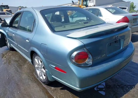 2002 Nissan Maxima Gle из США, поврежденный, VIN JN1DA31D62T444053